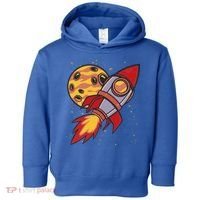 Rocket Spaceship Galaxy Retro Toddler Hoodie thumb 0