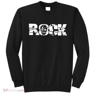 Rock Skull Grunge Sweatshirt