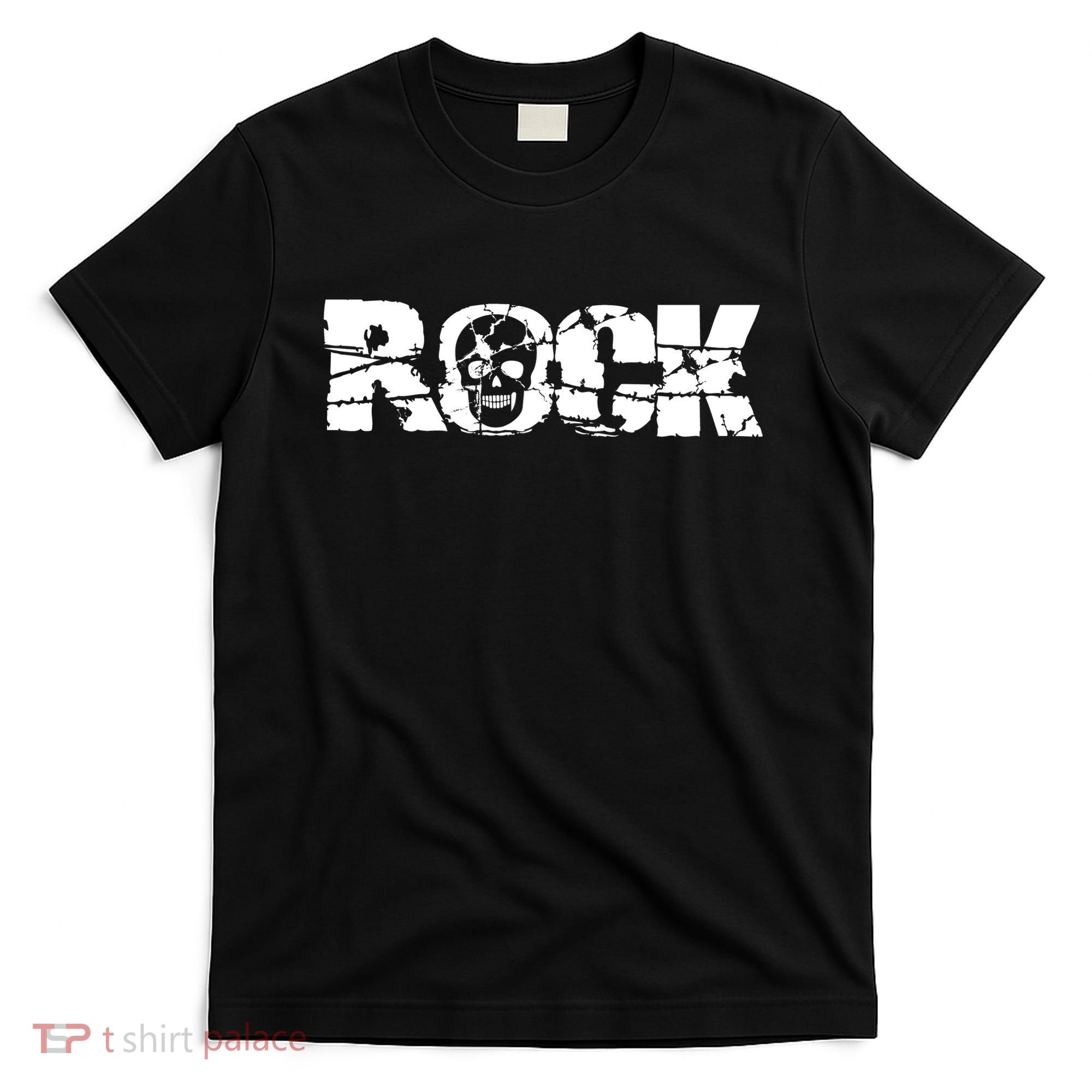 Rock Skull Grunge T-Shirt