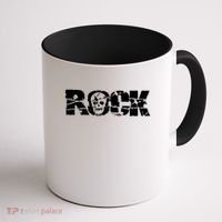Rock Skull Grunge Coffee Mug thumb 1