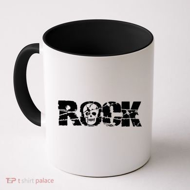 Rock Skull Grunge Coffee Mug