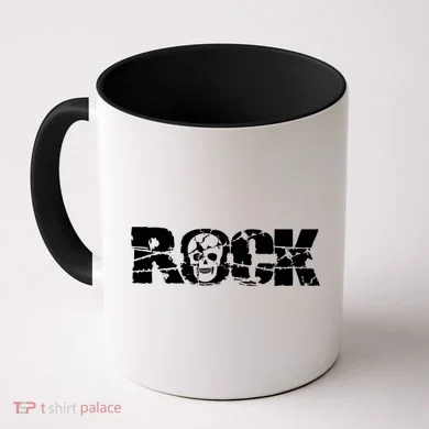 Rock Skull Grunge Coffee Mug