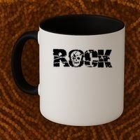 Rock Skull Grunge Coffee Mug thumb 2