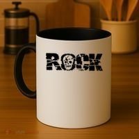 Rock Skull Grunge Coffee Mug thumb 4