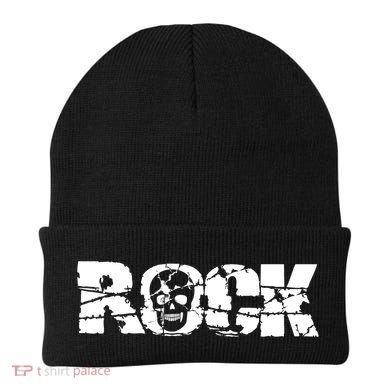 Rock Skull Grunge Beanie
