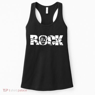 Rock Skull Grunge Women's Tank Top