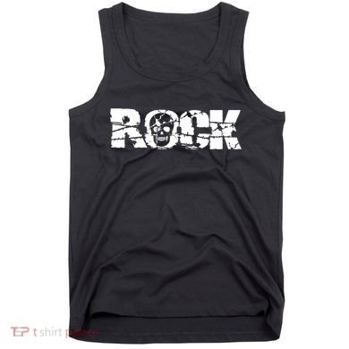 Rock Skull Grunge Tank Top