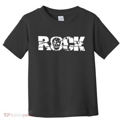 Rock Skull Grunge Toddler T-Shirt