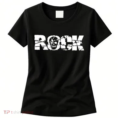 Rock Skull Grunge Women's T-Shirt