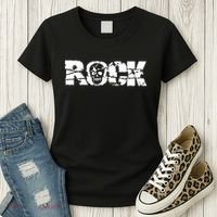 Rock Skull Grunge Women's T-Shirt thumb 3