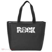 Rock Skull Grunge Tote Bag thumb 0