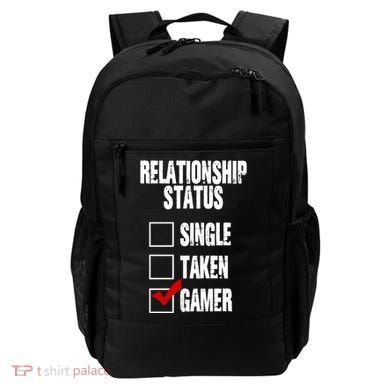 Relationship Status Gamer Funny Backpack