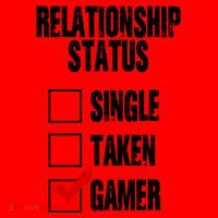 Relationship Status Gamer Funny Santa Hat thumb 1