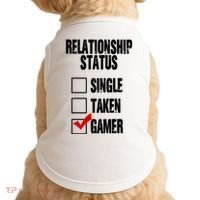 Relationship Status Gamer Funny Doggie Tank thumb 0