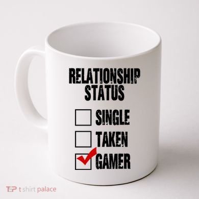Relationship Status Gamer Funny Coffee Mug