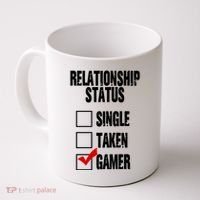 Relationship Status Gamer Funny Coffee Mug thumb 0