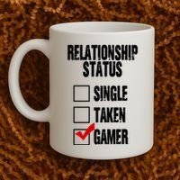 Relationship Status Gamer Funny Coffee Mug thumb 2
