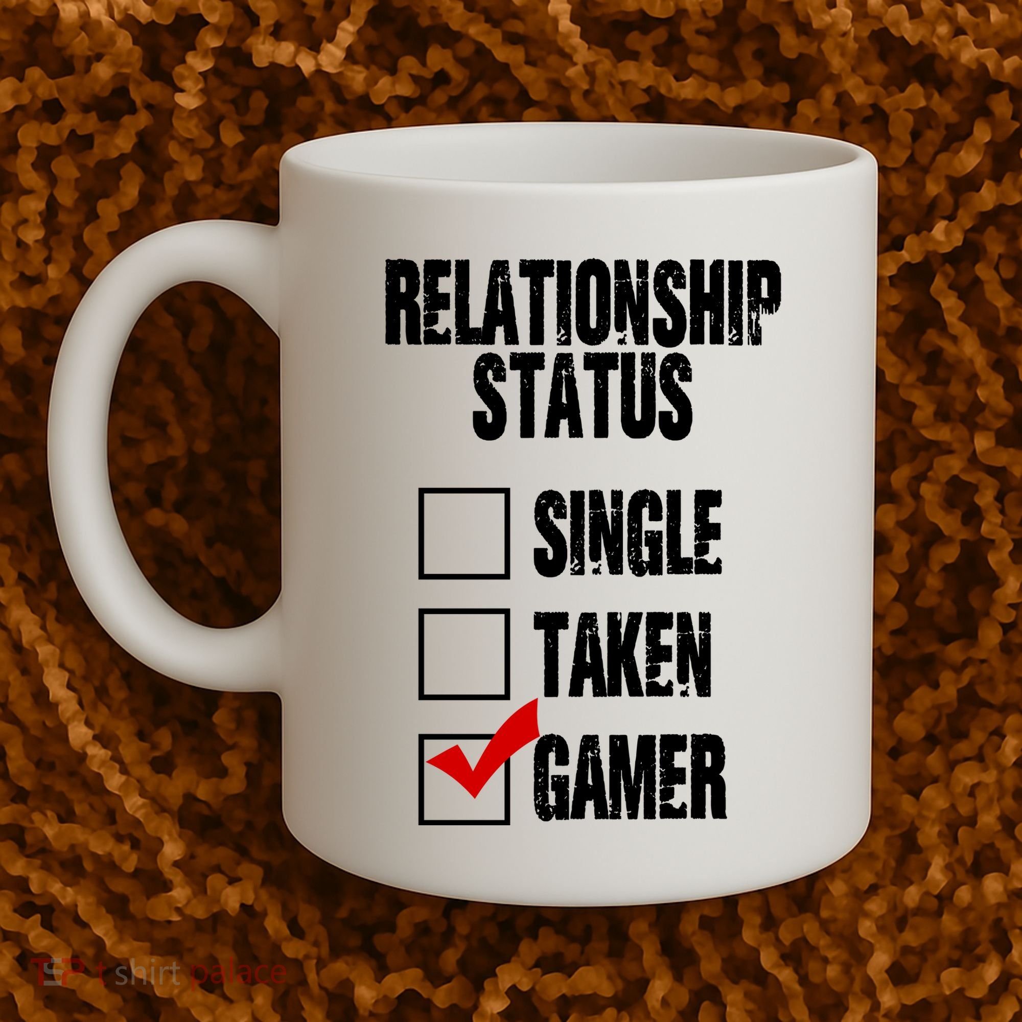 Relationship Status Gamer Funny Coffee Mug
