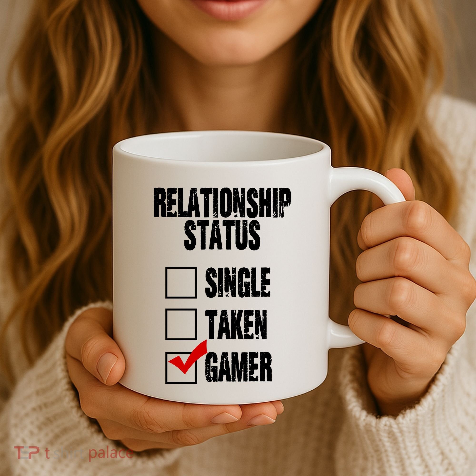 Relationship Status Gamer Funny Coffee Mug