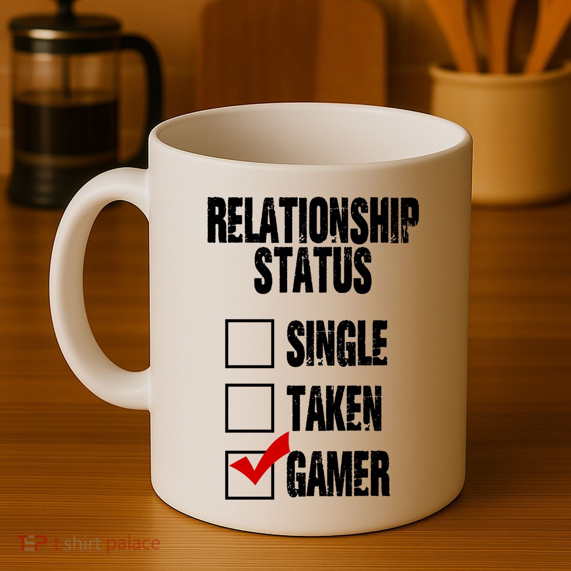 Relationship Status Gamer Funny Coffee Mug
