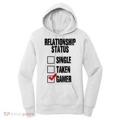 Relationship Status Gamer Funny Women's Hoodie