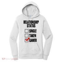Relationship Status Gamer Funny Women's Hoodie thumb 0