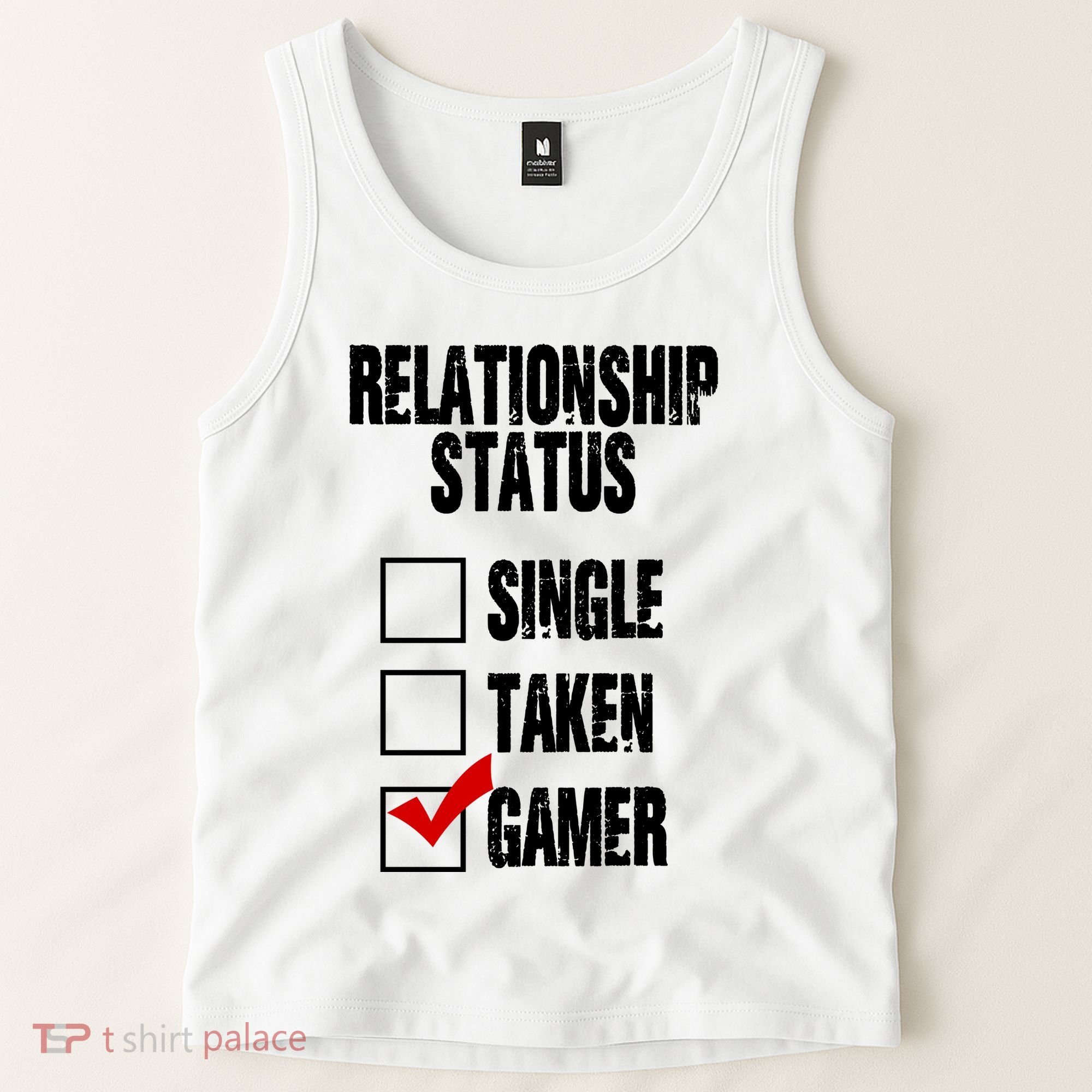 Relationship Status Gamer Funny Tank Top