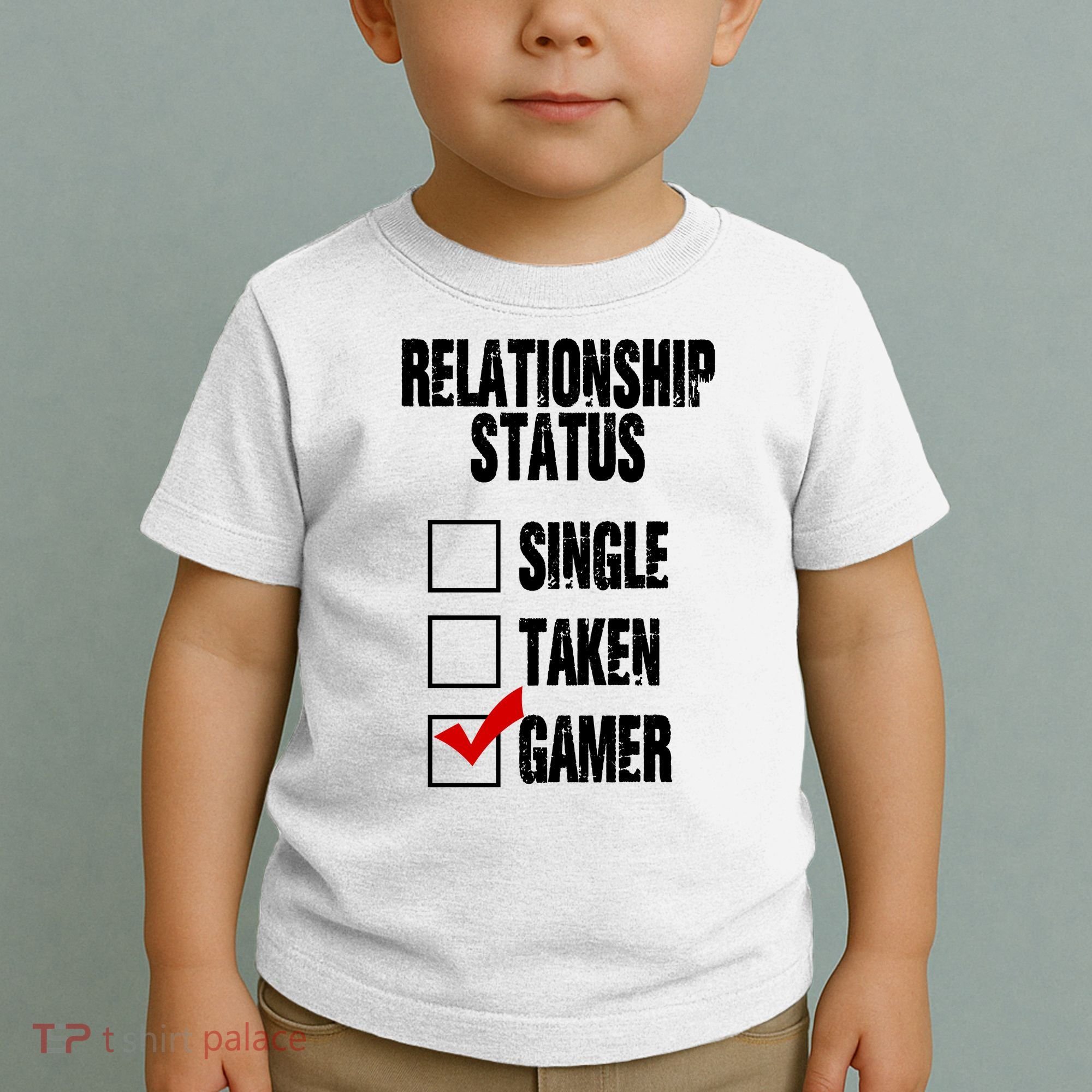 Relationship Status Gamer Funny Toddler T-Shirt
