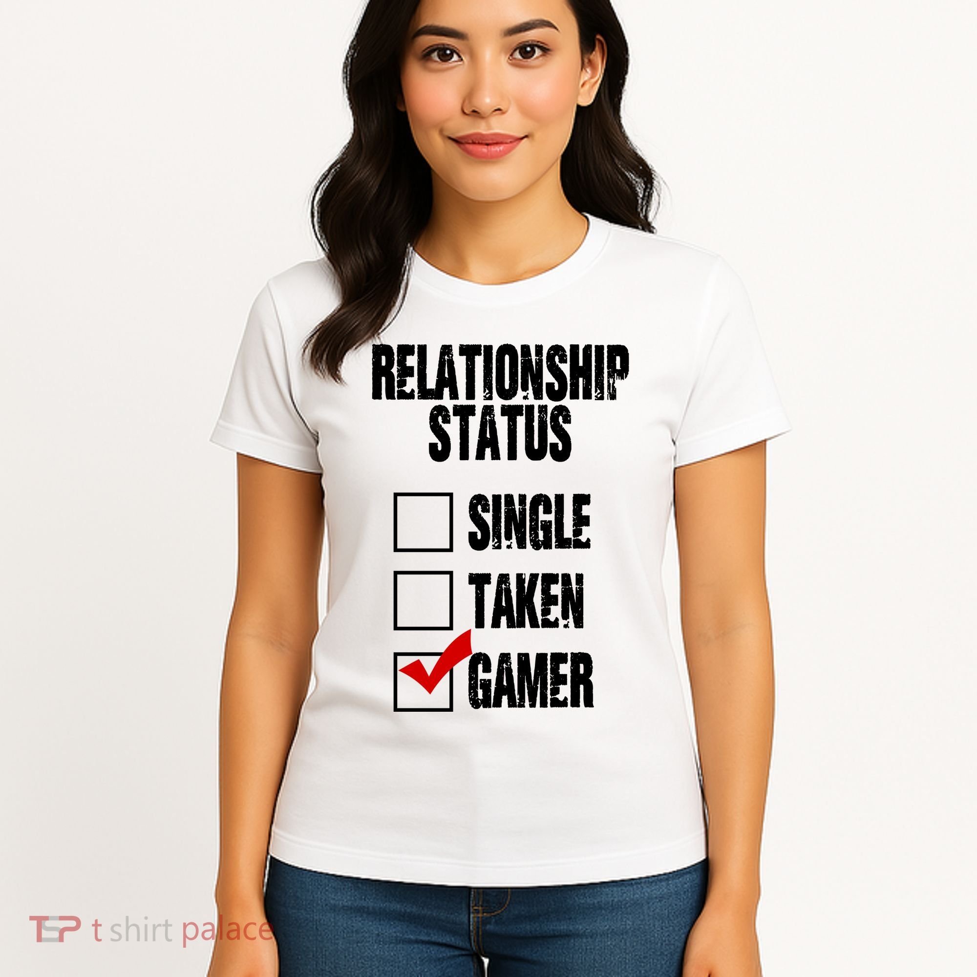 Relationship Status Gamer Funny Women's T-Shirt