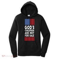 Retro Style Gods Children Are Not For Sale Women's Hoodie thumb 0