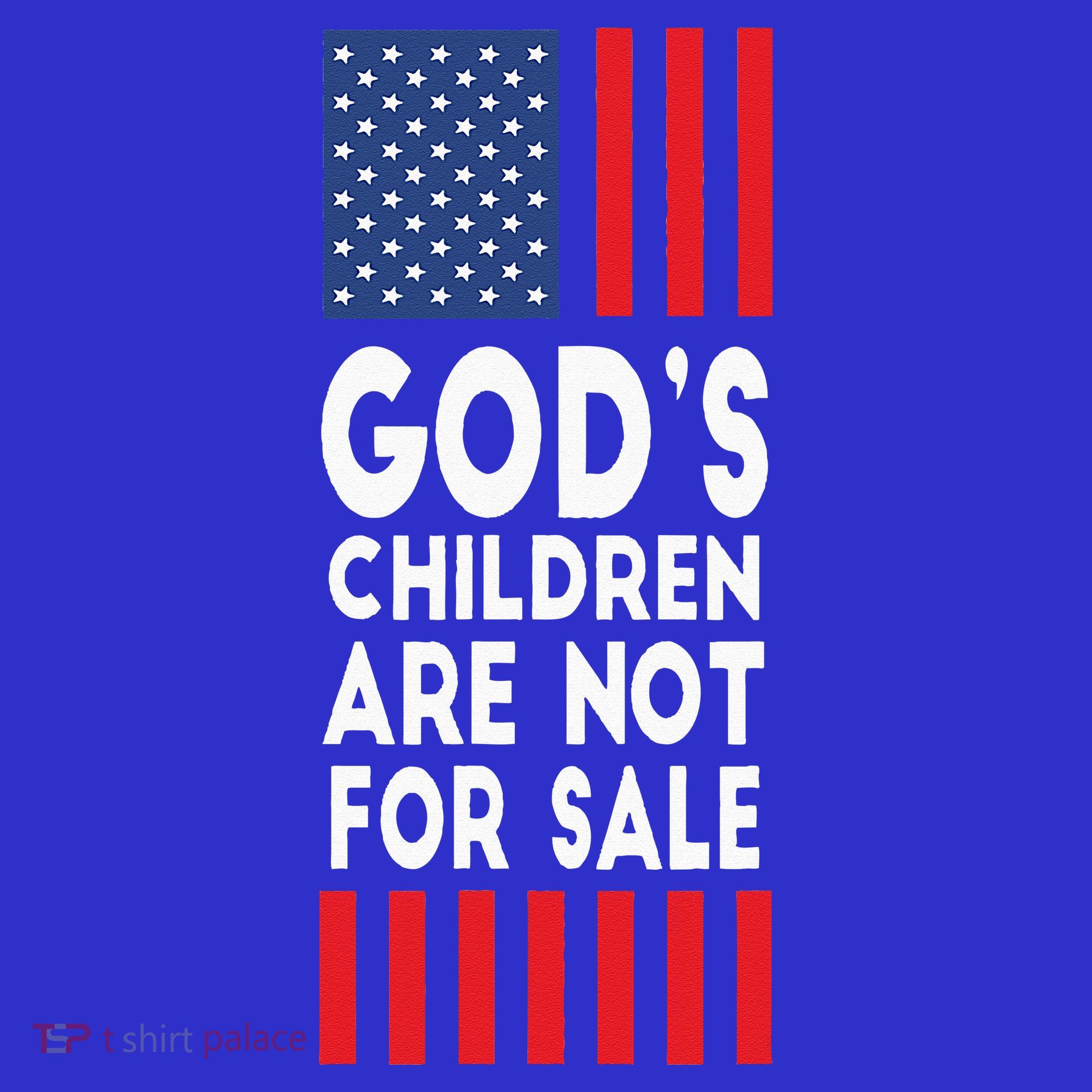 Retro Style Gods Children Are Not For Sale Long Sleeve Shirt