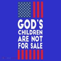 Retro Style Gods Children Are Not For Sale Women's Tank Top thumb 5