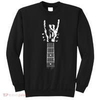Rock Skeleton Guitar Sweatshirt thumb 0
