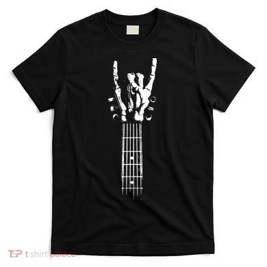 Rock Skeleton Guitar T-Shirt