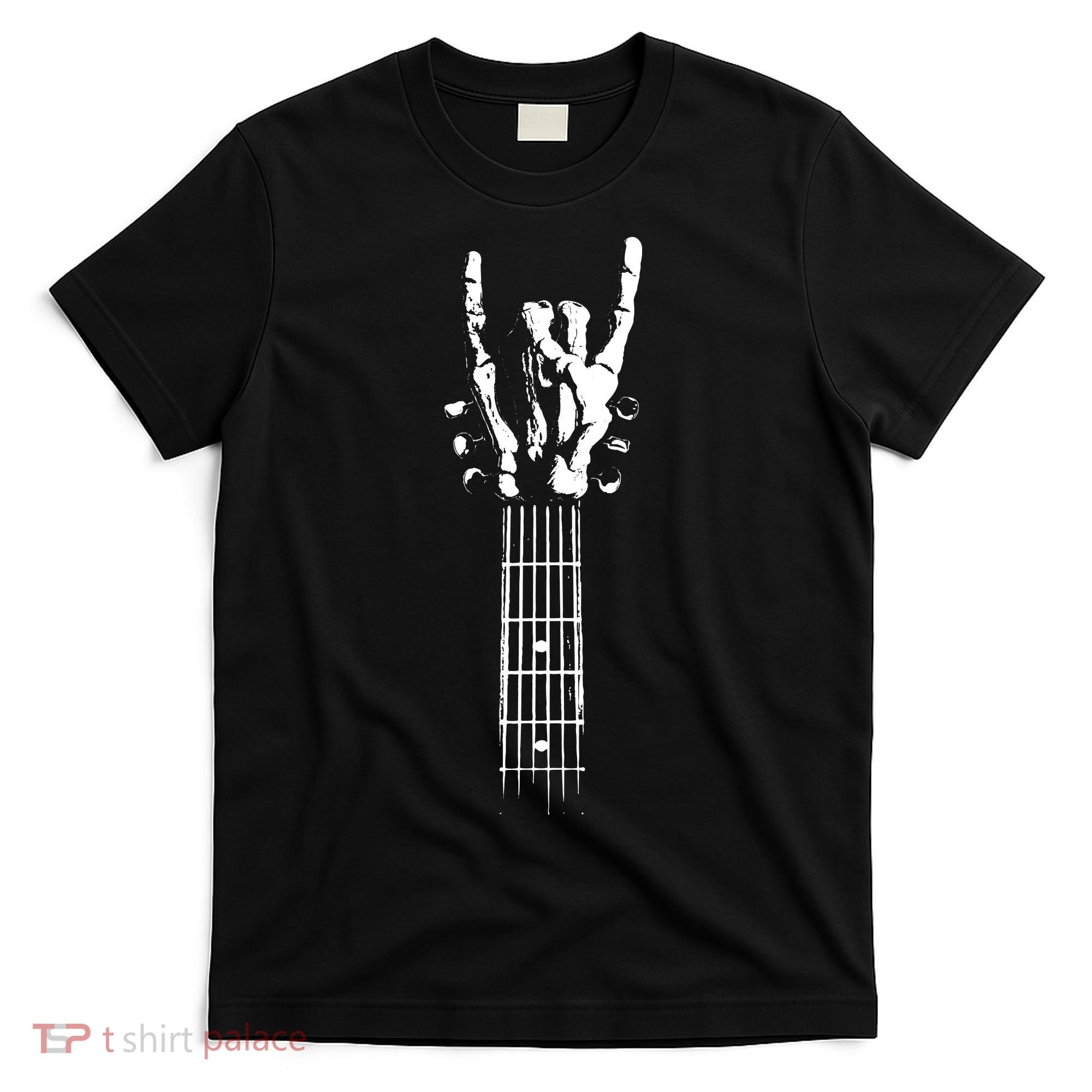 Rock Skeleton Guitar T-Shirt