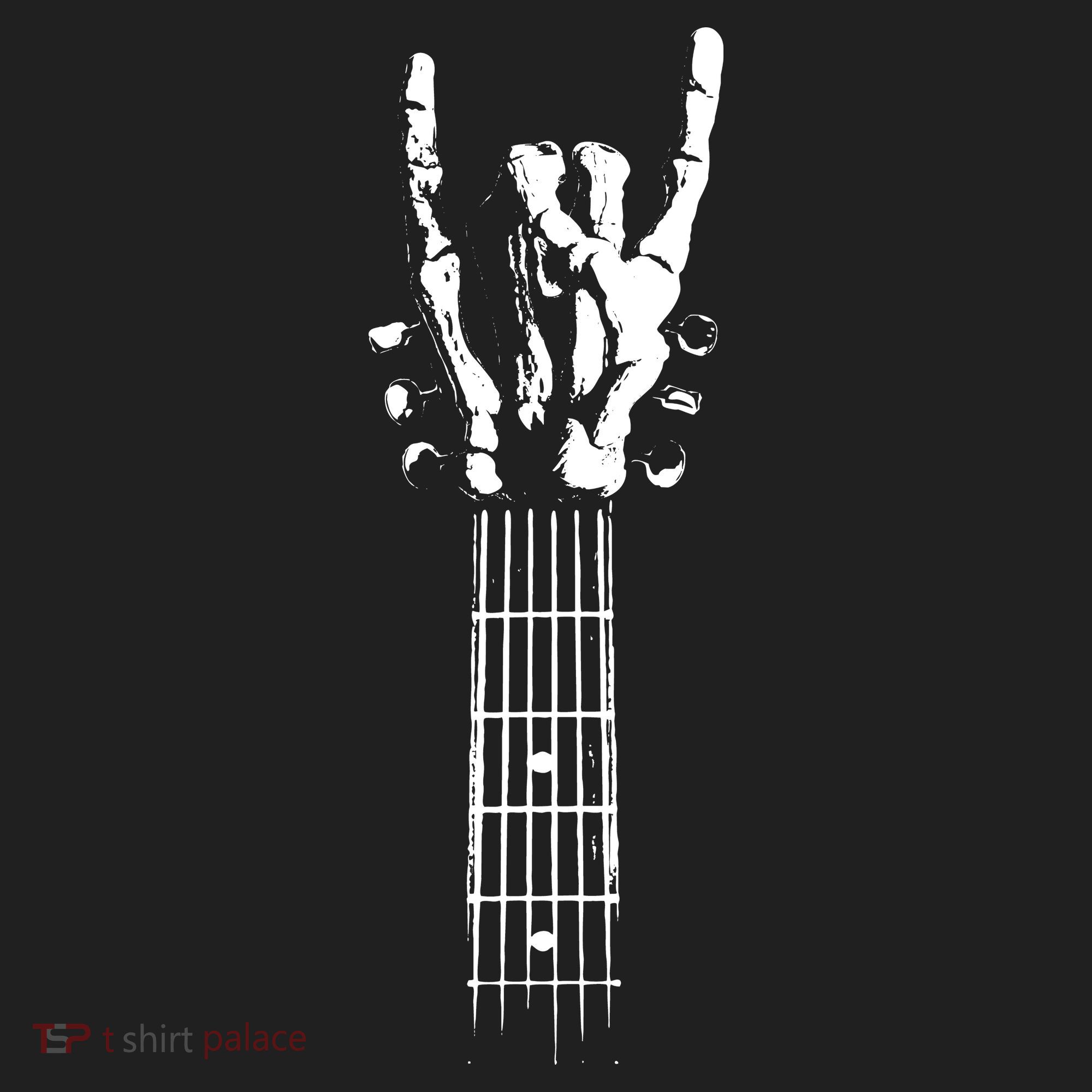 Rock Skeleton Guitar Tumbler