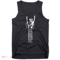 Rock Skeleton Guitar Tank Top thumb 0