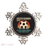 Retro Soccer Grandpa Definition Gift Soccer Player Grandpa Gift Ornament thumb 0