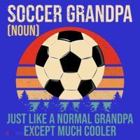 Retro Soccer Grandpa Definition Gift Soccer Player Grandpa Gift Hoodie thumb 2