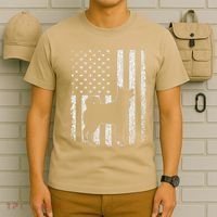 Retro Siberian Husky American Flag Dog Dad Dog Mom T-Shirt thumb 6