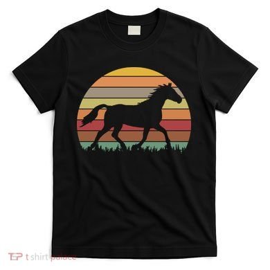 Retro Sunset Horse T-Shirt