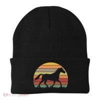 Retro Sunset Horse Beanie thumb 0