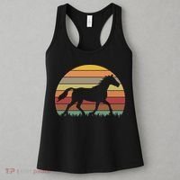 Retro Sunset Horse Women's Tank Top thumb 3