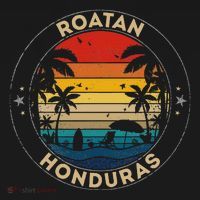 Roatan Souvenir Honduras Reminder Women's Hoodie thumb 2