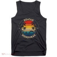 Roatan Souvenir Honduras Reminder Tank Top thumb 0