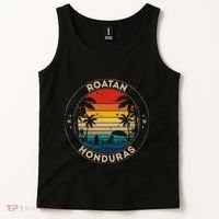 Roatan Souvenir Honduras Reminder Tank Top thumb 2