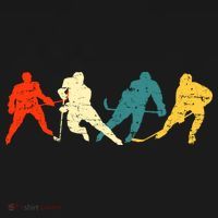 Retro Style Hockey Players Sweatshirt thumb 3