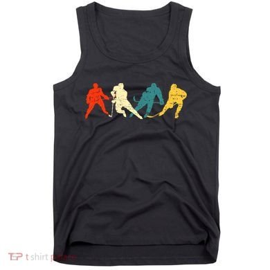 Retro Style Hockey Players Tank Top