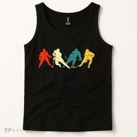 Retro Style Hockey Players Tank Top thumb 2