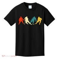 Retro Style Hockey Players Kids T-Shirt thumb 0